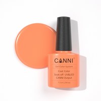 Изображение  Gel polish CANNI 143 light orange, 7.3 ml, Volume (ml, g): 44992, Color No.: 143