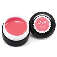 Изображение  Gel paint CANNI 548 pastel coral pink, 5 ml, Volume (ml, g): 5, Color No.: 548