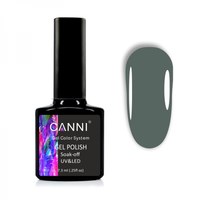 Изображение  Gel polish CANNI 1050 gray olive, 7.3 ml, Volume (ml, g): 44992, Color No.: 1050