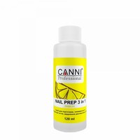 Изображение  Means for degreasing and dehydration of nails, Nail prep lemon CANNI, 120 ml