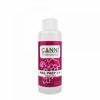 Изображение  Means for degreasing and dehydration of nails, Nail prep grapes CANNI, 120 ml