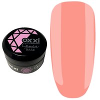 Изображение  Camouflage base for gel polish OXXI Cover Base 30 ml № 02 peach, Volume (ml, g): 30, Color No.: 2