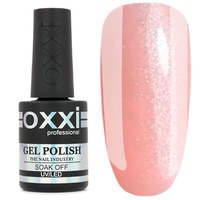 Зображення  Камуфлююча база для гель-лаку OXXI Cover Base 15 мл № 08 ніжно-рожева зі срібним шиммером, Об'єм (мл, г): 15, Цвет №: 08