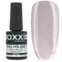 Изображение  Camouflage base for gel polish OXXI Cover Base 15 ml № 37 milky with microshine, Volume (ml, g): 15, Color No.: 37
