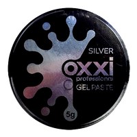 Зображення  Гель-паста OXXI Gel Paste 5 г, silver, Колір №: Silver