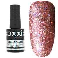 Изображение  Glitter Gel Polish Oxxi Star Gel 10 ml, № 11 peach-pink, Volume (ml, g): 10, Color No.: 11
