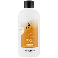 Зображення  Антисептик для рук та шкіри F.O.X Hand Sanitizer 75%, 500 мл, Об'єм (мл, г): 500