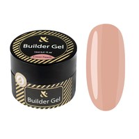 Изображение  Моделирующий гель для ногтей F.O.X Builder Gel Cover Peach, 15 мл, Объем (мл, г): 15, Цвет №: Peach