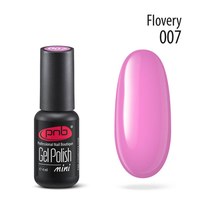 Изображение  Gel polish for nails PNB Gel Polish 4 ml, № 007, Volume (ml, g): 4, Color No.: 7