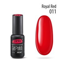 Изображение  Gel polish for nails PNB Gel Polish 4 ml, № 011, Volume (ml, g): 4, Color No.: 11