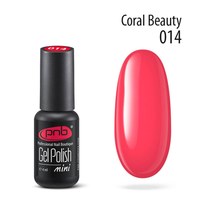 Зображення  Гель лак для нігтів PNB Gel Polish 4 мл, № 014, Об'єм (мл, г): 4, Цвет №: 014