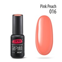 Изображение  Gel polish for nails PNB Gel Polish 4 ml, № 016, Volume (ml, g): 4, Color No.: 16