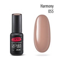 Изображение  Gel polish for nails PNB Gel Polish 4 ml, № 055, Volume (ml, g): 4, Color: 55