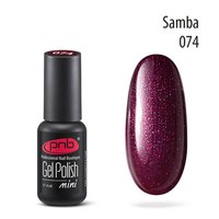 Изображение  Gel polish for nails PNB Gel Polish 4 ml, № 074, Volume (ml, g): 4, Color No.: 74