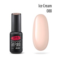 Изображение  Gel polish for nails PNB Gel Polish 4 ml, № 088, Volume (ml, g): 4, Color No.: 88