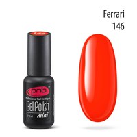 Изображение  Gel polish for nails PNB Gel Polish 4 ml, № 146, Volume (ml, g): 4, Color No.: 146