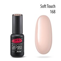 Изображение  Гель-лак для ногтей PNB Gel Polish 4 мл, № 168, Объем (мл, г): 4, Цвет: 168