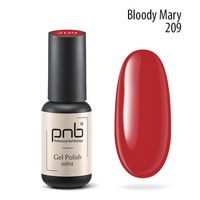 Зображення  Гель лак для нігтів PNB Gel Polish 4 мл, № 209, Об'єм (мл, г): 4, Колір: 209