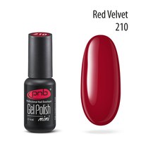 Изображение  Гель-лак для ногтей PNB Gel Polish 4 мл, № 210, Объем (мл, г): 4, Цвет: 210