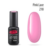 Изображение  Gel polish for nails PNB Gel Polish 4 ml, № 218, Volume (ml, g): 4, Color No.: 218