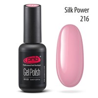 Изображение  Gel polish for nails PNB Gel Polish 8 ml, № 216, Volume (ml, g): 8, Color No.: 216