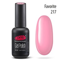 Изображение  Gel polish for nails PNB Gel Polish 8 ml, № 217, Volume (ml, g): 8, Color No.: 217