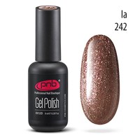 Изображение  Gel polish for nails PNB Gel Polish 8 ml, № 242, Volume (ml, g): 8, Color No.: 242