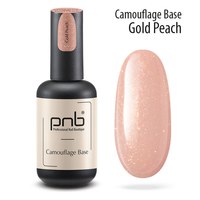 Зображення  Камуфлююча каучукова база PNB Camouflage Base 17 мл, Gold Peach, Об'єм (мл, г): 17, Цвет №: Gold Peach