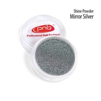Изображение  Втирка для ногтей PNB Shine Powder 0.5 г, Silver