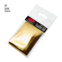 Зображення  Фольга для лиття PNB 01 Золото/Nail Art Transfer Foil 01 Gold, 4х100 см