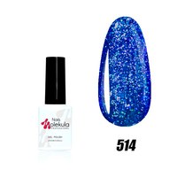 Зображення  Гель-лак для нігтів Nails Molekula Diamond Gel 6 мл №514, Об'єм (мл, г): 6, Цвет №: 514
