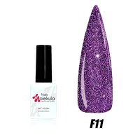 Зображення  Гель-лак для нігтів Nails Molekula Flash Effect 6 мл № F11, Об'єм (мл, г): 6, Цвет №: F11