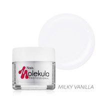 Изображение  Гель для ногтей Nails Molekula LED Milky Vanilla, 15, Объем (мл, г): 15