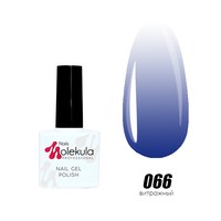 Изображение  Nails Molekula Gel Polish 11 ml, № 066 Stained glass blue, Volume (ml, g): 11, Color No.: 66