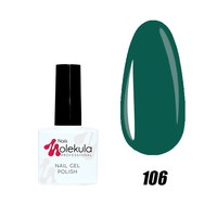 Изображение  Nails Molekula Gel Polish 11 ml, № 106 Pine green, Volume (ml, g): 11, Color No.: 106