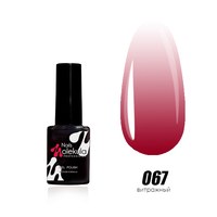 Изображение  Gel polish for nails Nails Molekula Gel Polish 6 ml, № 067 Stained glass red, Volume (ml, g): 6, Color No.: 67