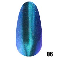 Зображення  Дзеркальна пудра Molekula №06 (Синьо-фіолетова)