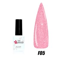 Изображение  Гель-лак для ногтей Nails Molekula Flash Effect 6 мл, № F05, Объем (мл, г): 6, Цвет №: F05