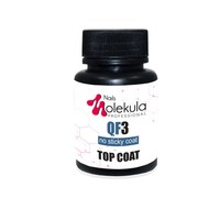 Изображение  Top without sticky layer Nails Molekula Top QF3 30 ml