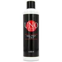Изображение  Liquid for degreasing nails and removing the sticky layer Uno Nail Prep 3in1, 250 ml