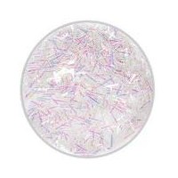Изображение  Molekula straw shavings No. 9 (white holographic)