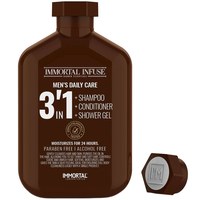 Изображение  Shampoo, gel, hair conditioner for men Immortal Infuse Men's Daily Care 3 in 1 500 ml