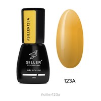 Зображення  Гель-лак для нігтів Siller Professional Classic №123A (абрикосовий), 8 мл, Об'єм (мл, г): 8, Цвет №: 123A