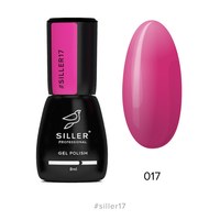 Зображення  Гель-лак для нігтів Siller Professional Classic №017 (класичний рожевий), 8 мл, Об'єм (мл, г): 8, Цвет №: 017