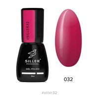Изображение  Гель-лак для ногтей Siller Professional Classic №032 (вишневый), 8 мл, Цвет №: 032