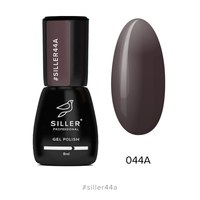 Изображение  Gel polish for nails Siller Professional Classic No. 044A (purple-brown), 8 ml
