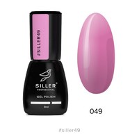 Изображение  Гель-лак для ногтей Siller Professional Classic №049 (розовая вишня), 8 мл, Объем (мл, г): 8, Цвет №: 049