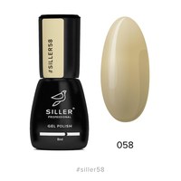 Изображение  Gel polish for nails Siller Professional Classic No. 058 (mustard), 8 ml, Volume (ml, g): 8, Color No.: 58