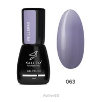 Изображение  Gel polish for nails Siller Professional Classic No. 063 (wood tulip), 8 ml, Volume (ml, g): 8, Color No.: 63