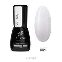 Изображение  Гель-лак для ногтей Siller Professional Classic №064 (молочно-серый), 8 мл, Объем (мл, г): 8, Цвет №: 064